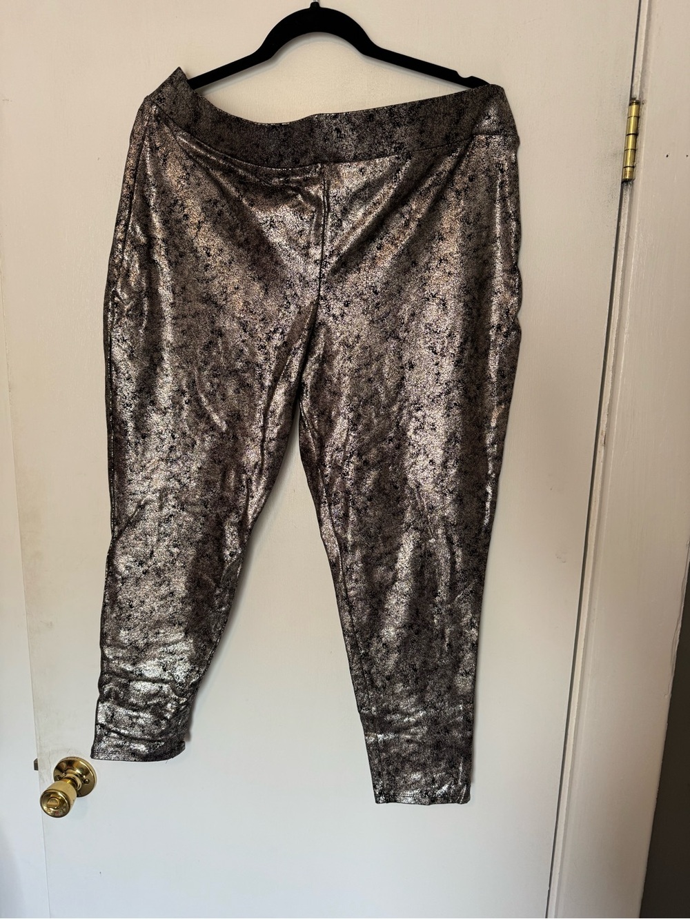 torrid Black and Silver Leggings